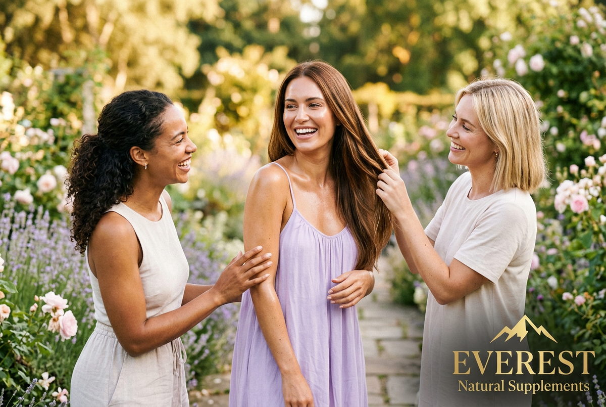 EVEREST Beauty Gummies - Friends Admiring Her Glow