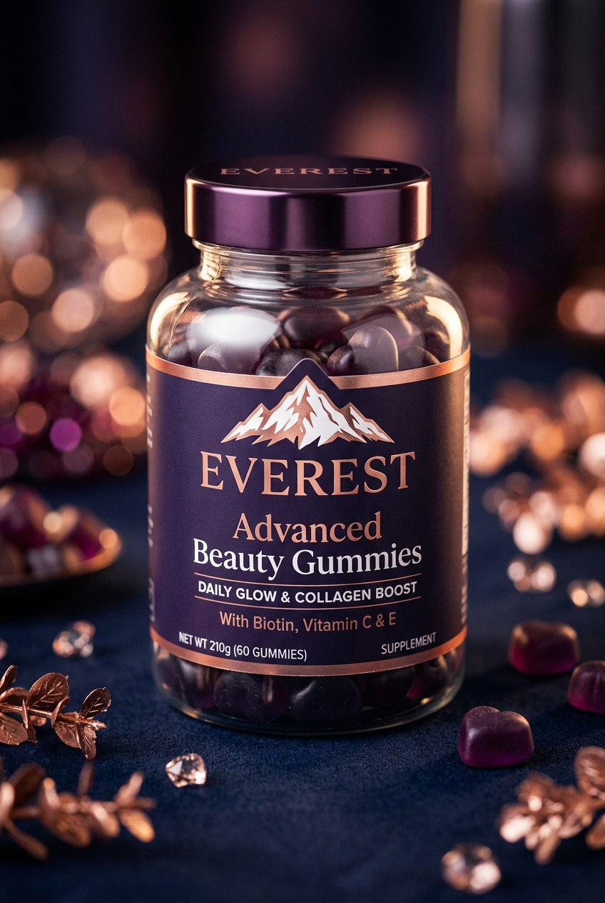 EVEREST Beauty Gummies Product Shot