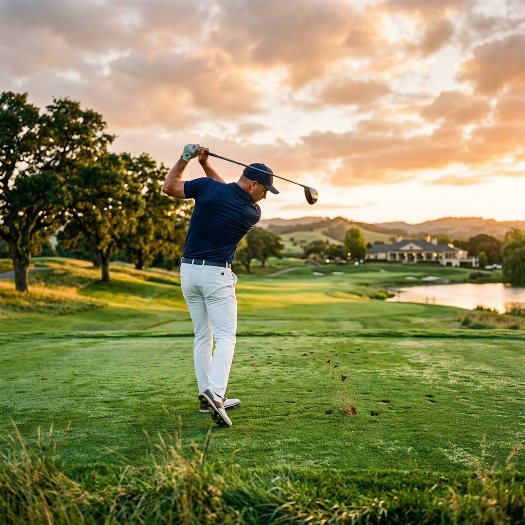 Golfer powered by EVEREST Pre-Workout